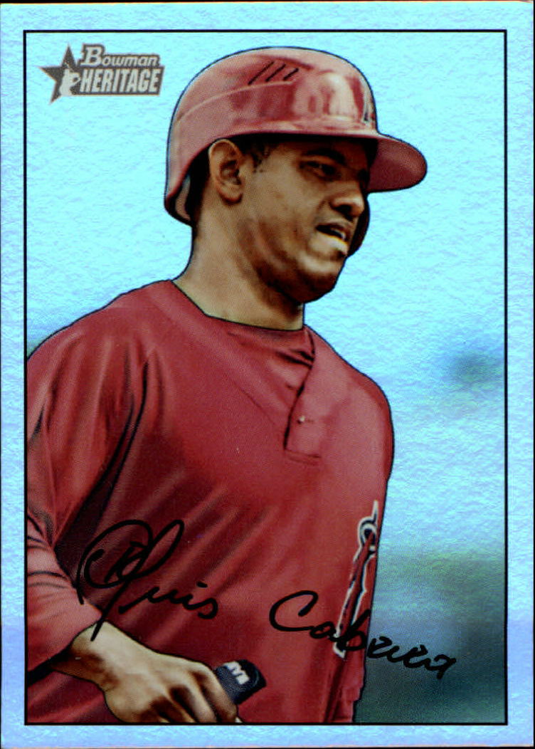 A5534- 2007 Bowman Heritage Baseball Insert Cards -You Pick- 15+ FREE US SHIP - Picture 117 of 294