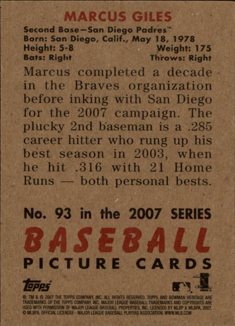 A5534- 2007 Bowman Heritage Baseball Insert Cards -You Pick- 15+ FREE US SHIP - Picture 150 of 294