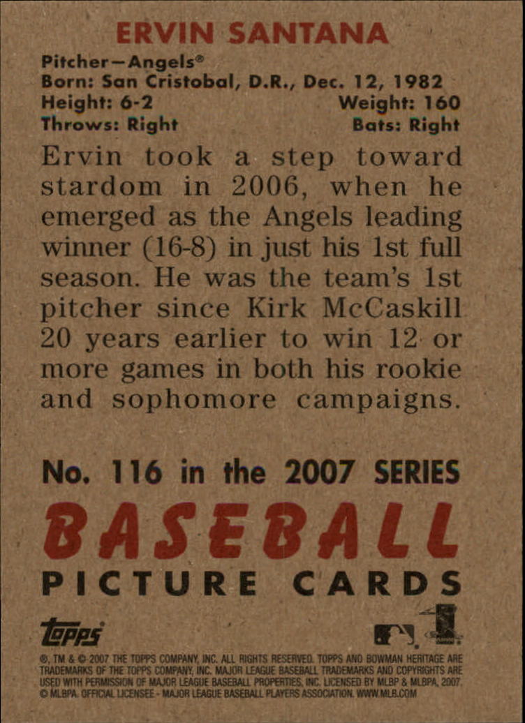 A5534- 2007 Bowman Heritage Baseball Insert Cards -You Pick- 15+ FREE US SHIP - Picture 70 of 294