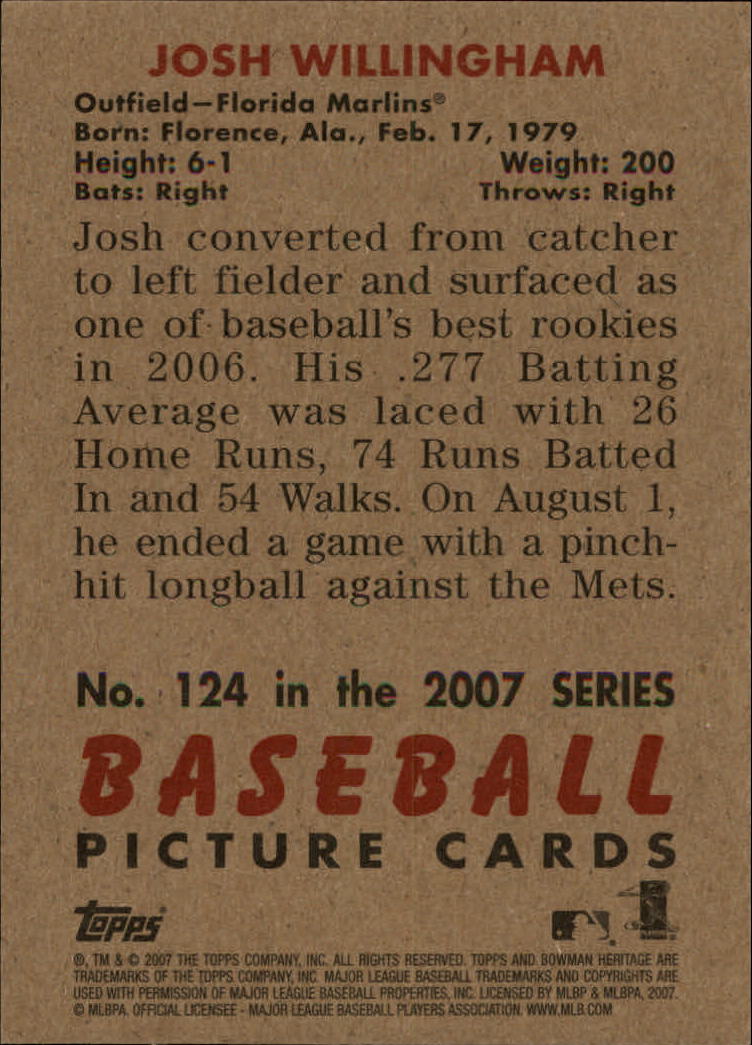 A5534- 2007 Bowman Heritage Baseball Insert Cards -You Pick- 15+ FREE US SHIP - Picture 180 of 294