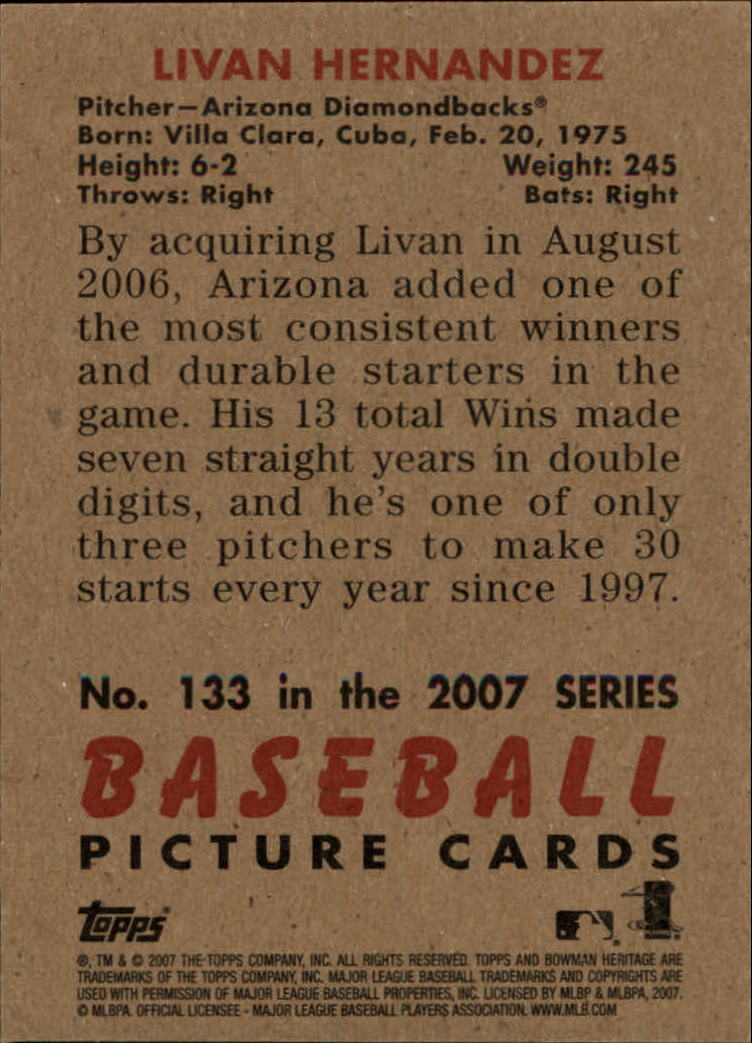 A5534- 2007 Bowman Heritage Baseball Insert Cards -You Pick- 15+ FREE US SHIP - Picture 128 of 294