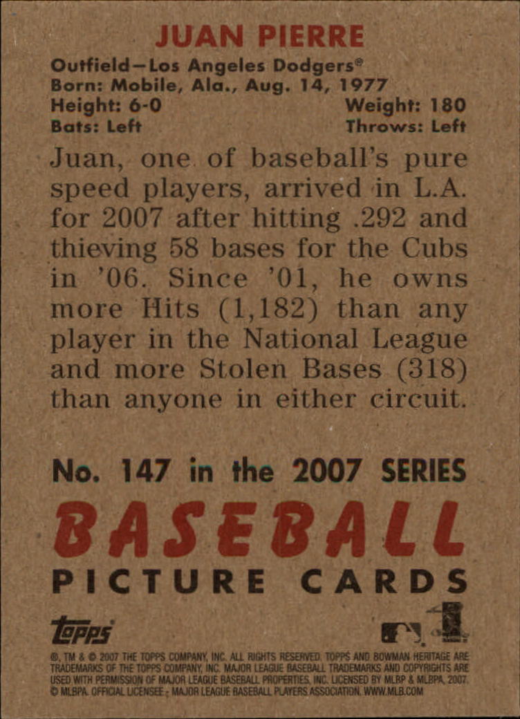 A5534- 2007 Bowman Heritage Baseball Insert Cards -You Pick- 15+ FREE US SHIP - Picture 9 of 294