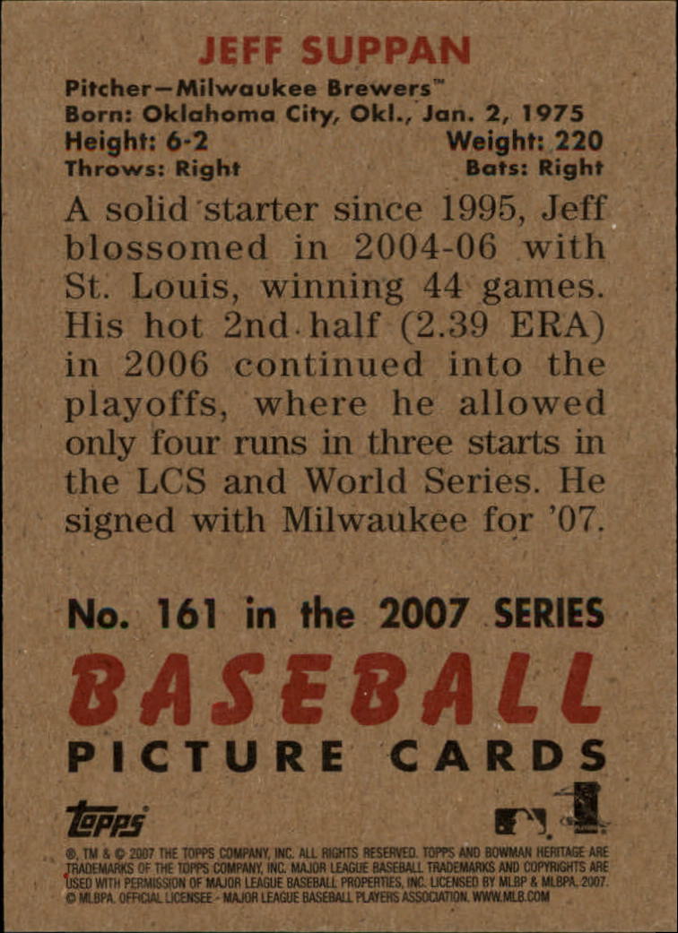 A5534- 2007 Bowman Heritage Baseball Insert Cards -You Pick- 15+ FREE US SHIP - Picture 51 of 294