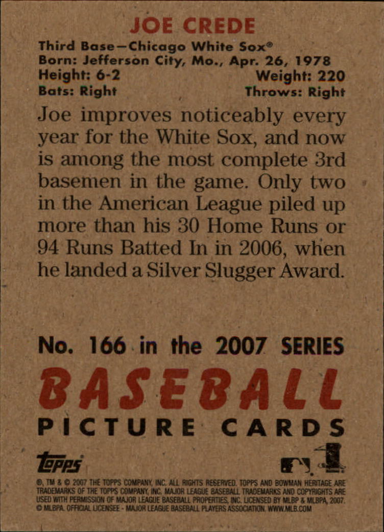 A5534- 2007 Bowman Heritage Baseball Insert Cards -You Pick- 15+ FREE US SHIP - Picture 41 of 294