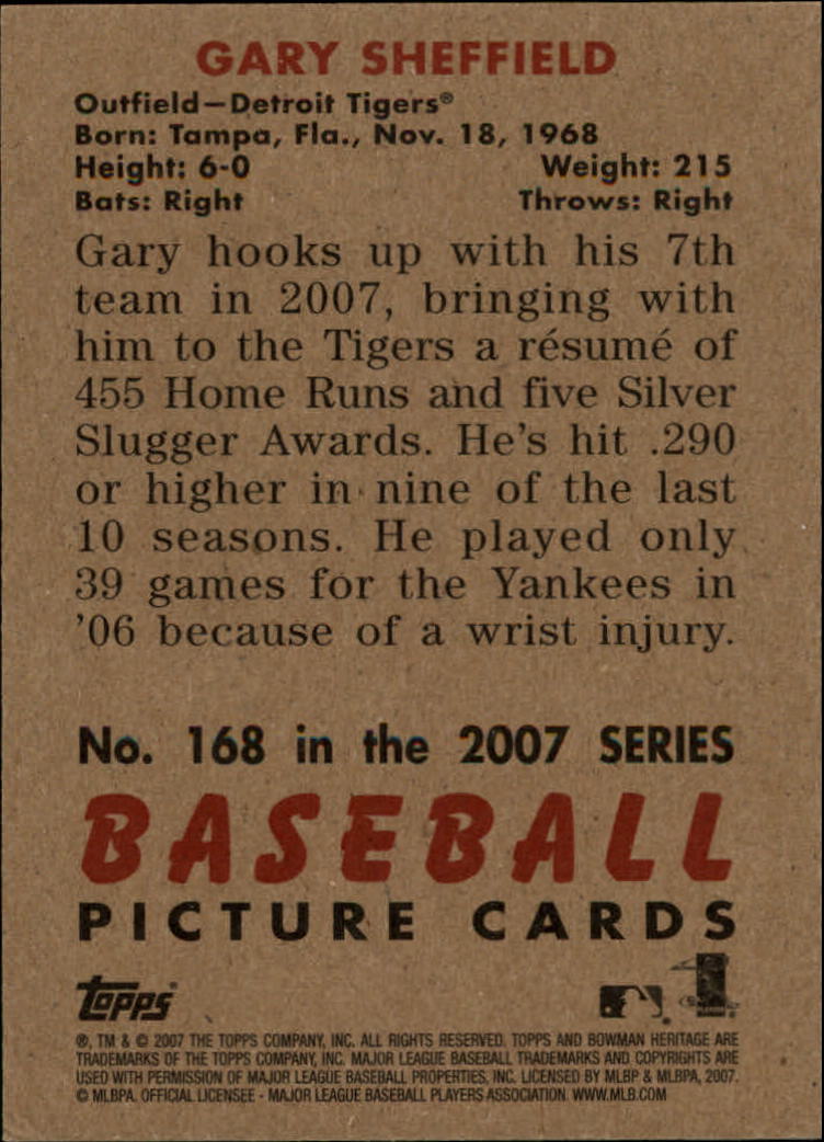 A5534- 2007 Bowman Heritage Baseball Insert Cards -You Pick- 15+ FREE US SHIP - Picture 104 of 294