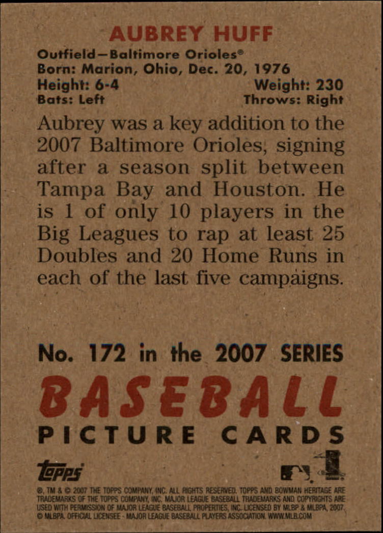 A5534- 2007 Bowman Heritage Baseball Insert Cards -You Pick- 15+ FREE US SHIP - Picture 68 of 294