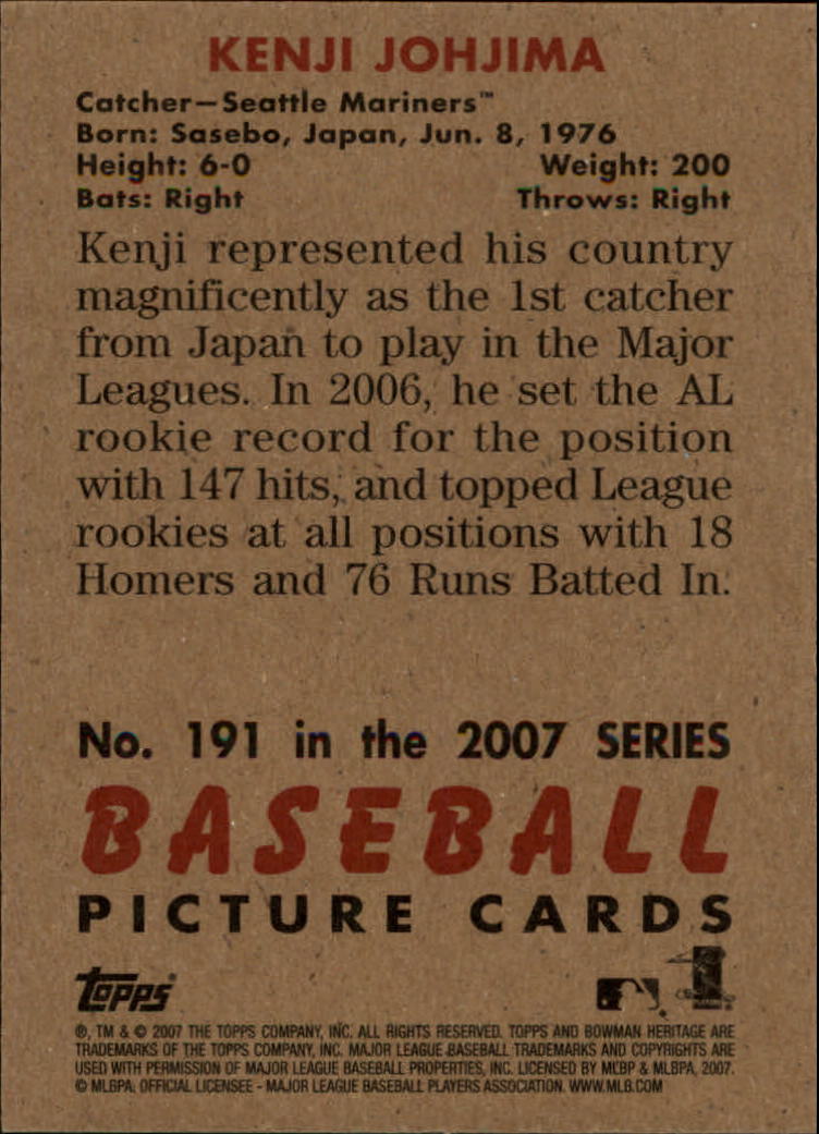 A5534- 2007 Bowman Heritage Baseball Insert Cards -You Pick- 15+ FREE US SHIP - Picture 253 of 294