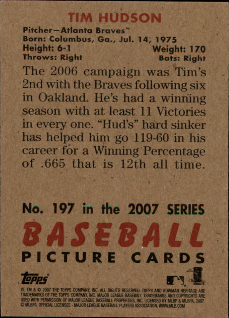 A5534- 2007 Bowman Heritage Baseball Insert Cards -You Pick- 15+ FREE US SHIP - Picture 201 of 294