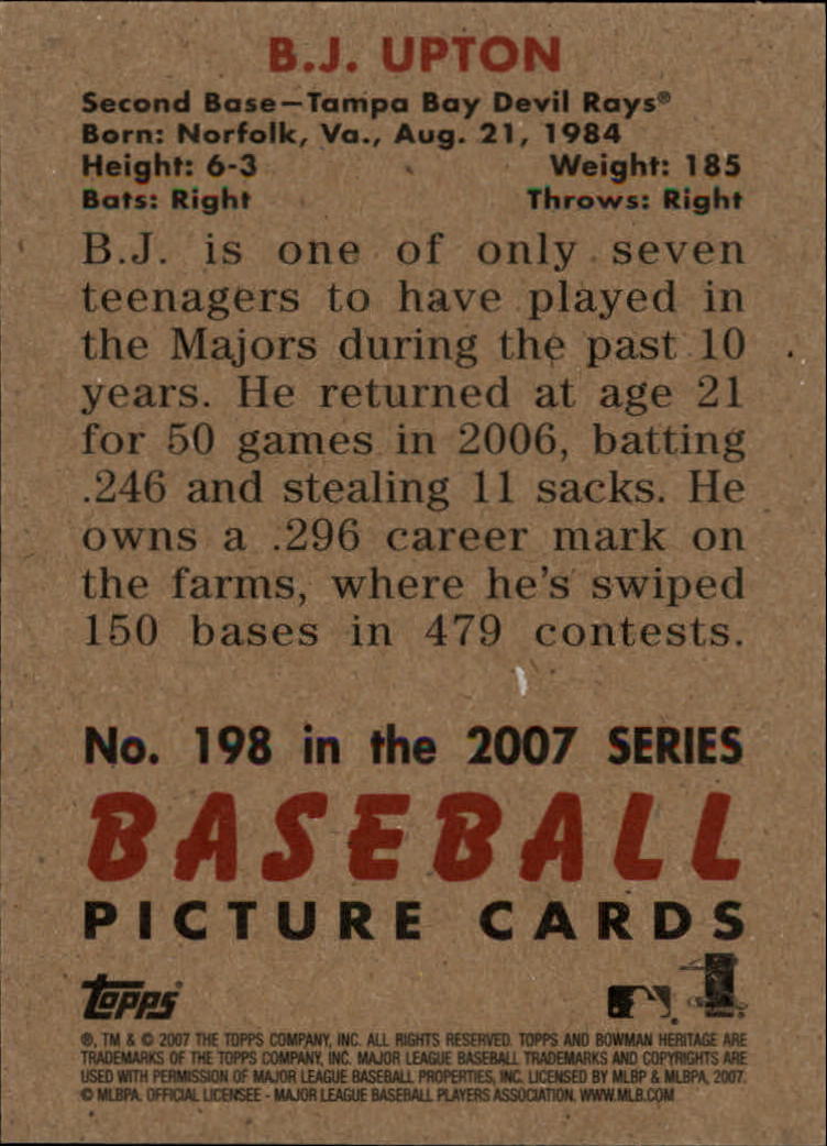 A5534- 2007 Bowman Heritage Baseball Insert Cards -You Pick- 15+ FREE US SHIP - Picture 23 of 294