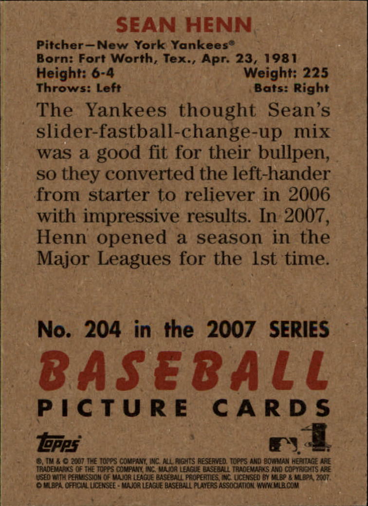 A5534- 2007 Bowman Heritage Baseball Insert Cards -You Pick- 15+ FREE US SHIP - Picture 102 of 294