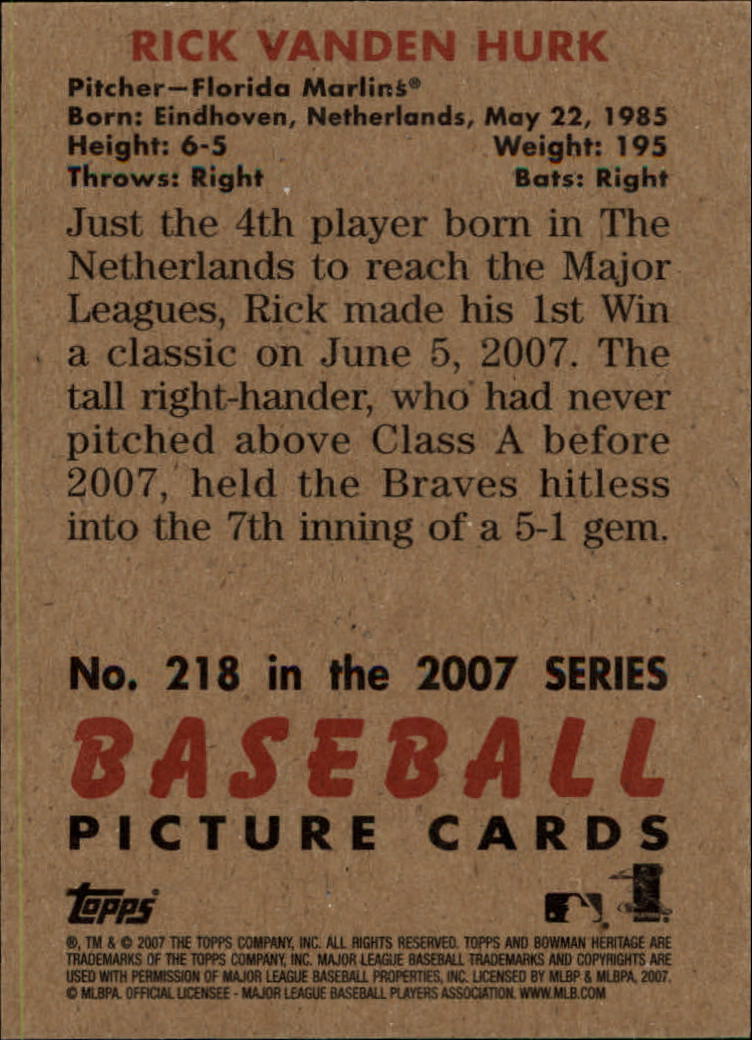 A5534- 2007 Bowman Heritage Baseball Insert Cards -You Pick- 15+ FREE US SHIP - Picture 19 of 294