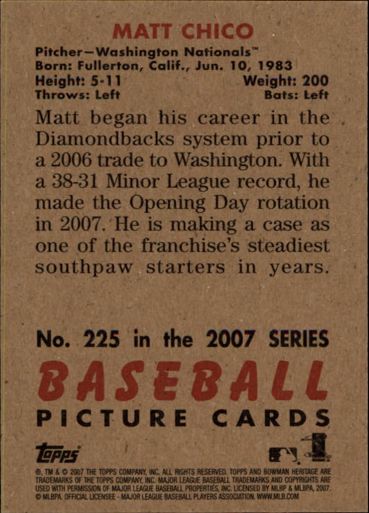 A5534- 2007 Bowman Heritage Baseball Insert Cards -You Pick- 15+ FREE US SHIP - Picture 60 of 294