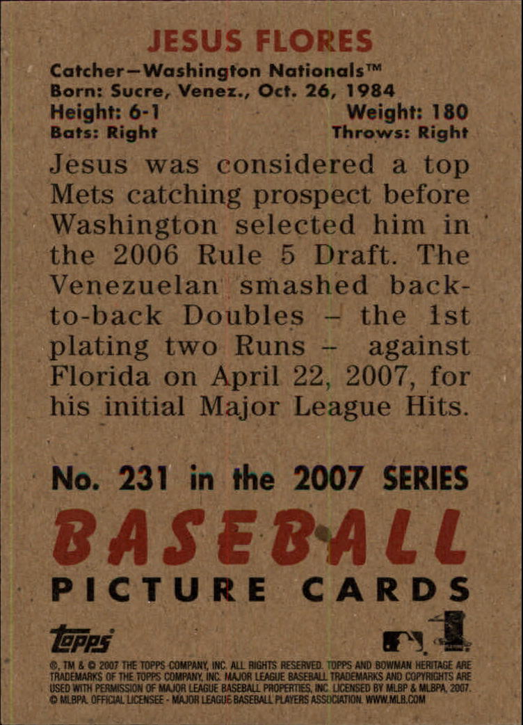 A5534- 2007 Bowman Heritage Baseball Insert Cards -You Pick- 15+ FREE US SHIP - Picture 76 of 294