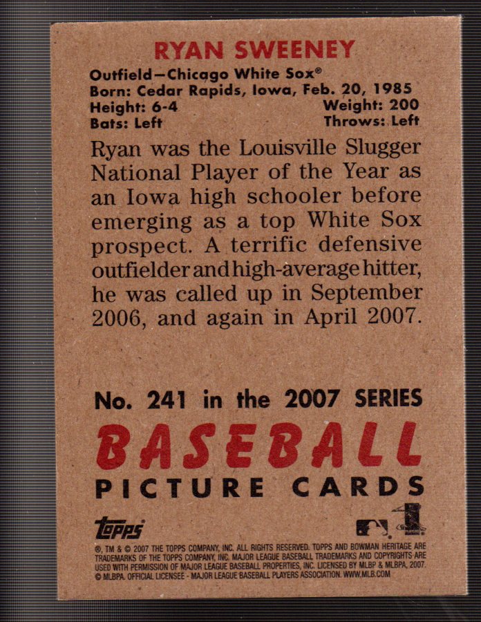 A5534- 2007 Bowman Heritage Baseball Insert Cards -You Pick- 15+ FREE US SHIP - Picture 35 of 294