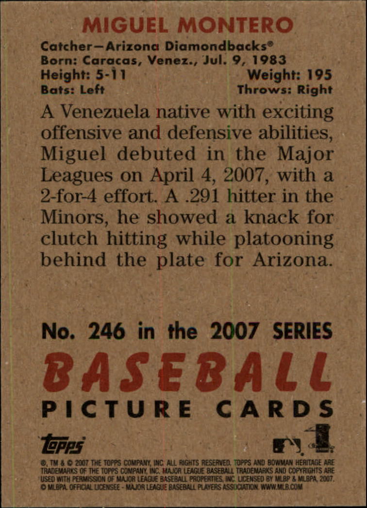 A5534- 2007 Bowman Heritage Baseball Insert Cards -You Pick- 15+ FREE US SHIP - Picture 17 of 294