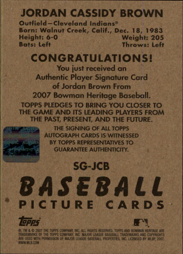 A5534- 2007 Bowman Heritage Baseball Insert Cards -You Pick- 15+ FREE US SHIP - Picture 288 of 294