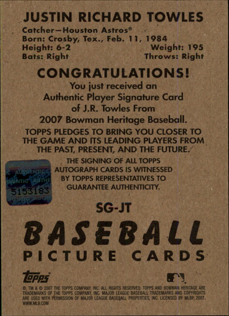 A5534- 2007 Bowman Heritage Baseball Insert Cards -You Pick- 15+ FREE US SHIP - Picture 292 of 294