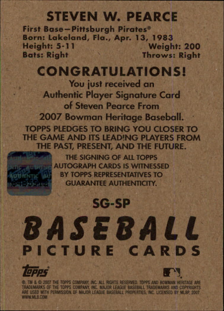 A5534- 2007 Bowman Heritage Baseball Insert Cards -You Pick- 15+ FREE US SHIP - Picture 294 of 294