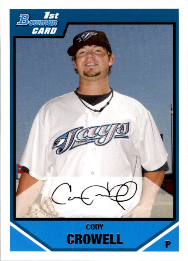 2007 Bowman Draft Baseball Part 1 Main Set (Paper) - Picture 110 of 316
