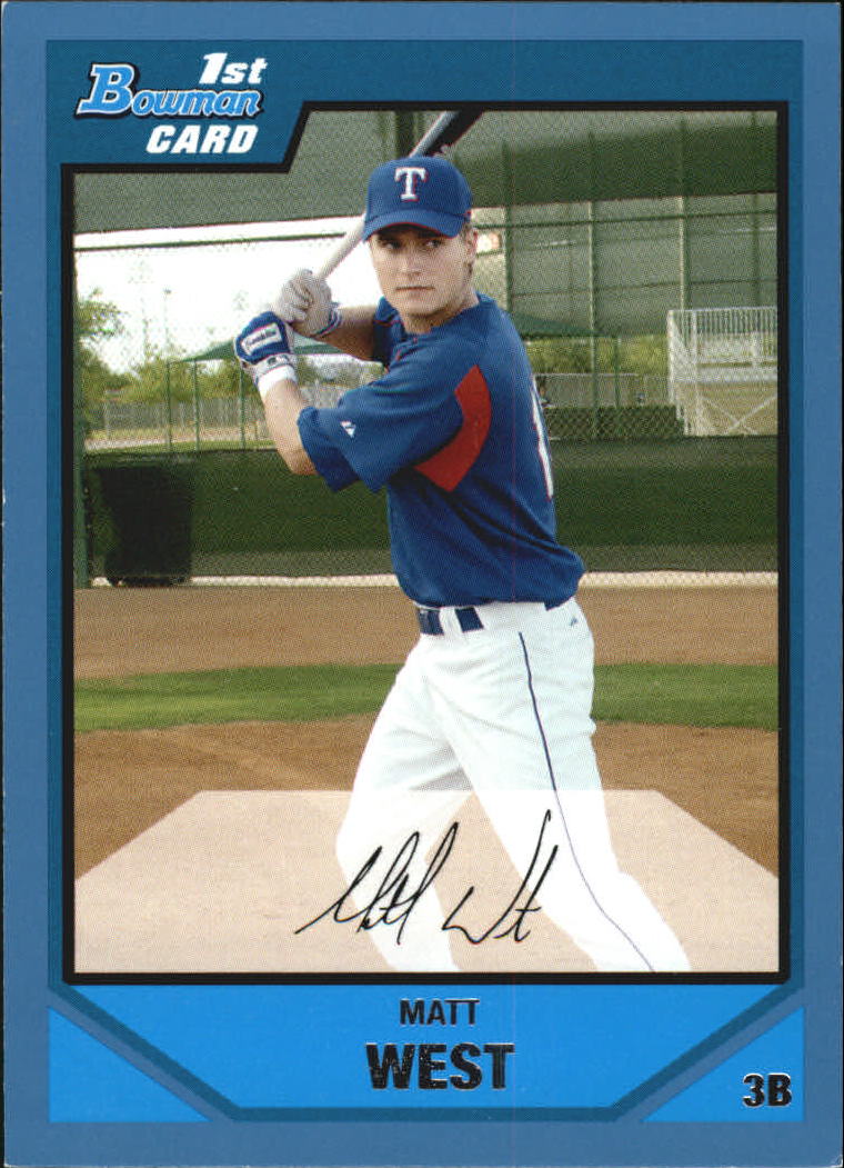 2007 Bowman Draft Baseball Part 1 Main Set (Paper) - Picture 149 of 316