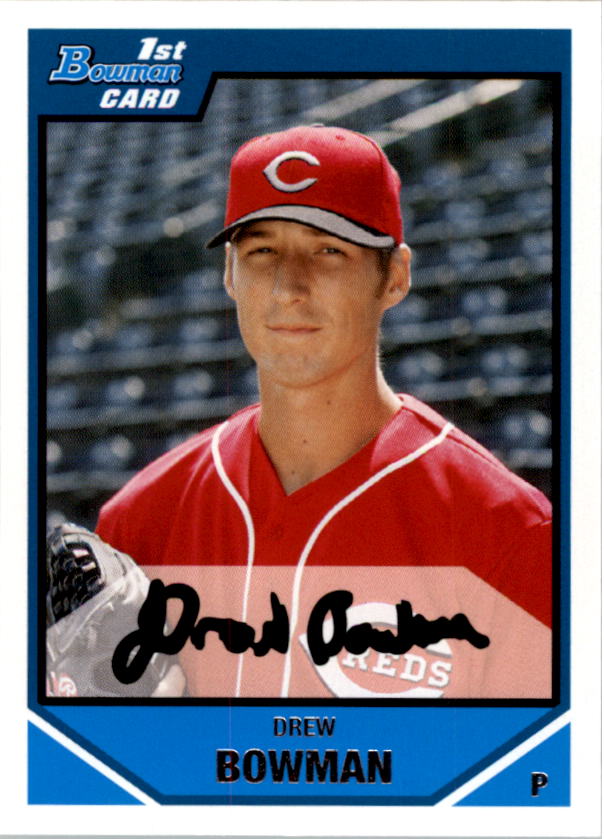 2007 Bowman Draft Baseball Part 1 Main Set (Paper) - Picture 179 of 316