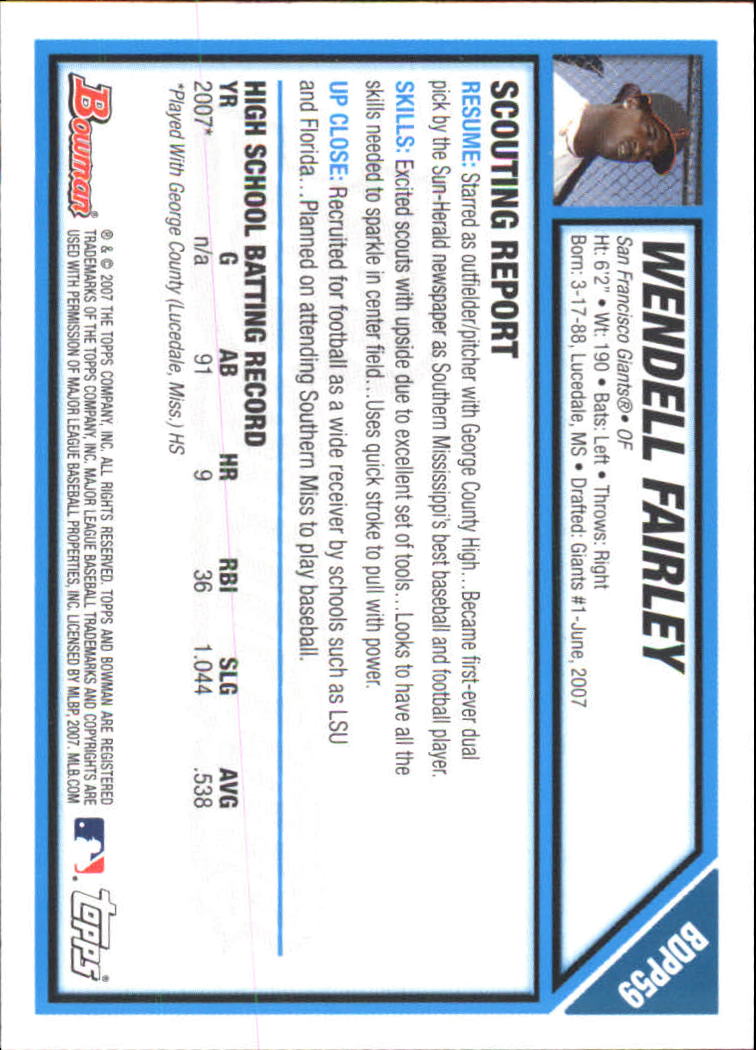 2007 Bowman Chrome Draft Baseball - Picture 217 of 360