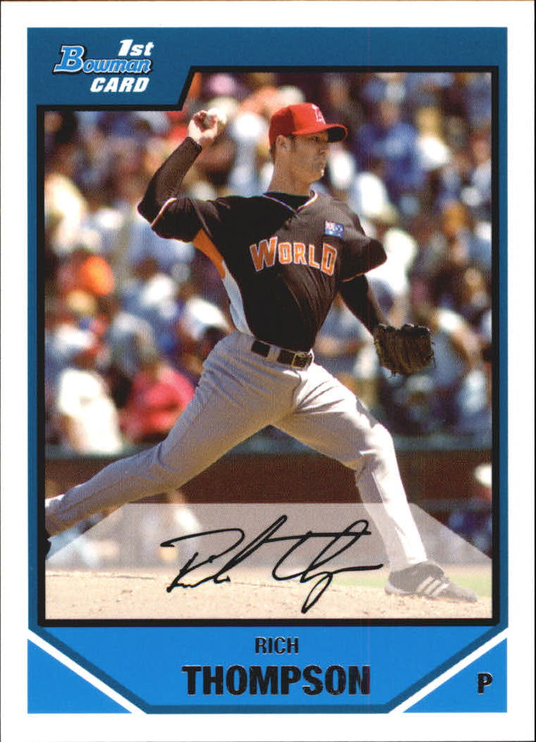 2007 Bowman Draft Baseball Part 1 Main Set (Paper) - Picture 251 of 316