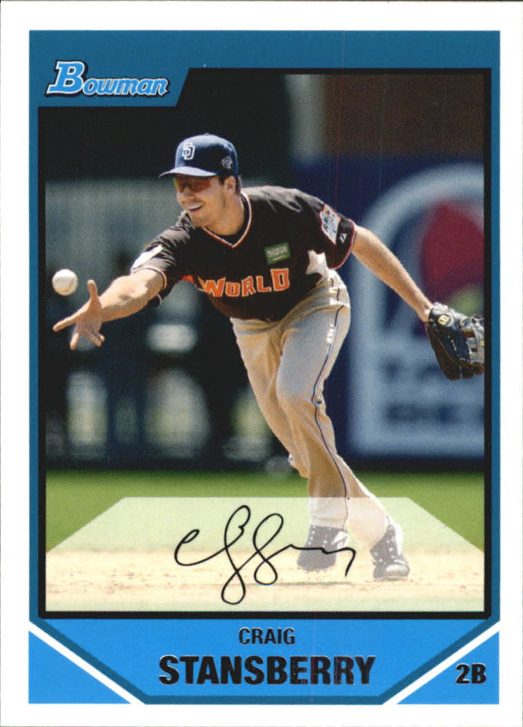 2007 Bowman Draft Baseball Part 1 Main Set (Paper) - Picture 287 of 316