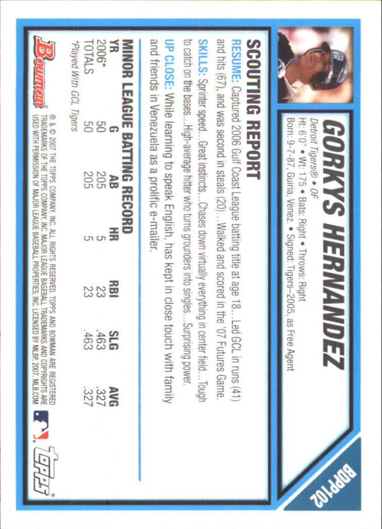 2007 Bowman Draft Baseball Part 1 Main Set (Paper) - Picture 300 of 316