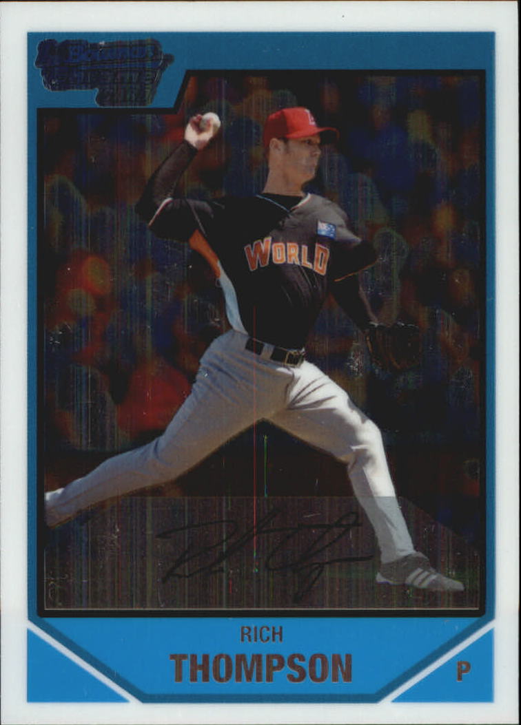 2007 Bowman Chrome Draft Baseball - Picture 267 of 360