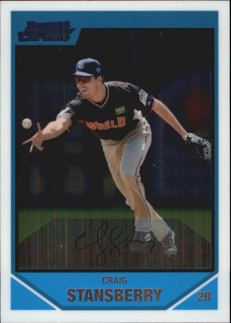 2007 Bowman Chrome Draft Baseball - Picture 303 of 360