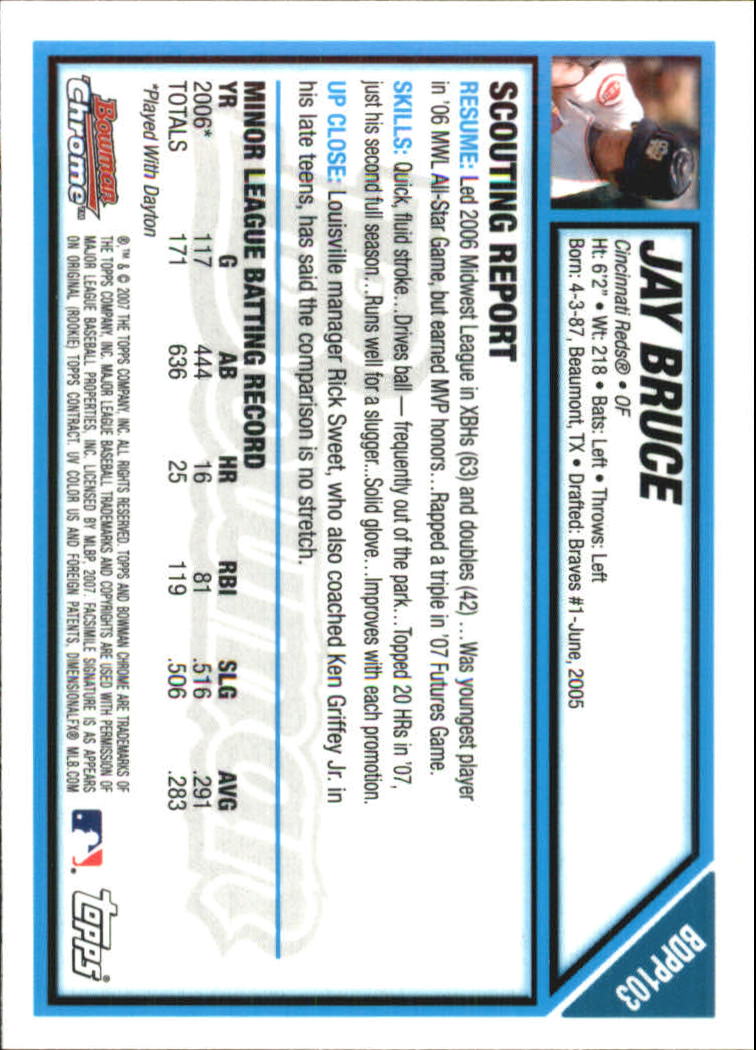 2007 Bowman Chrome Draft Baseball - Picture 318 of 360