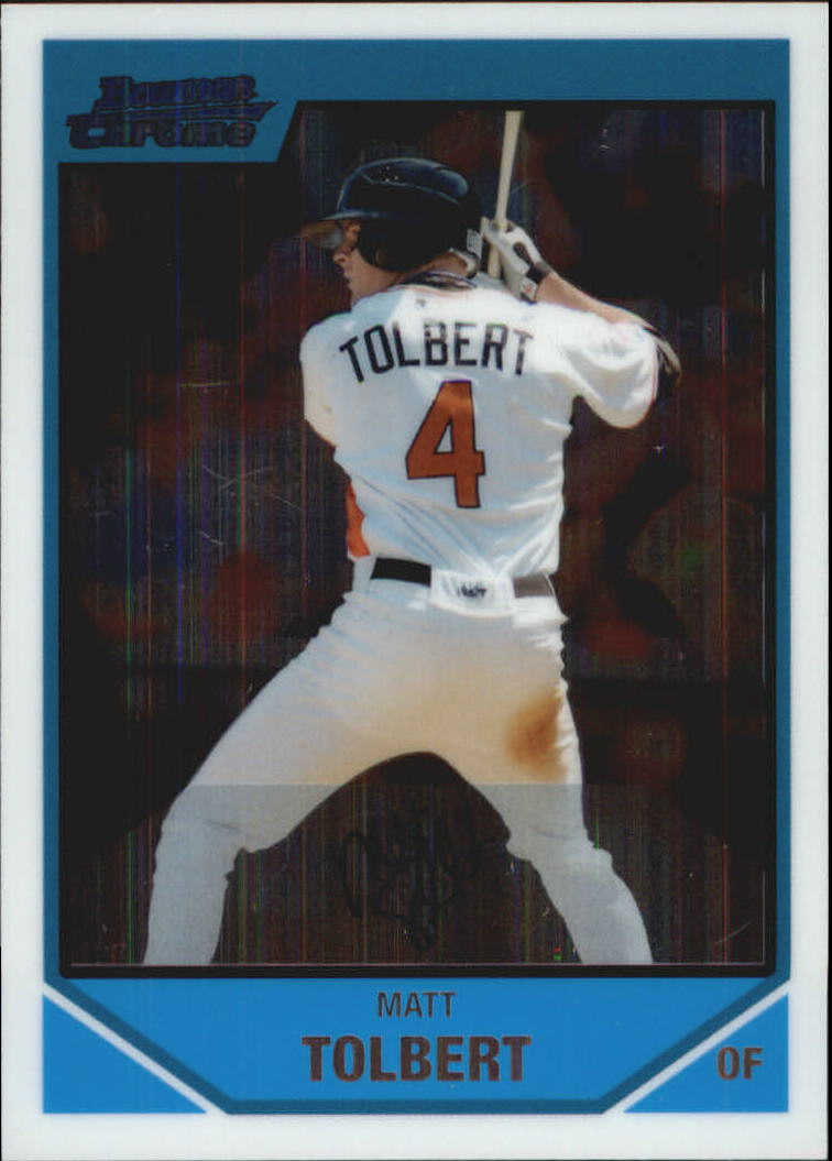 2007 Bowman Chrome Draft Baseball - Picture 319 of 360