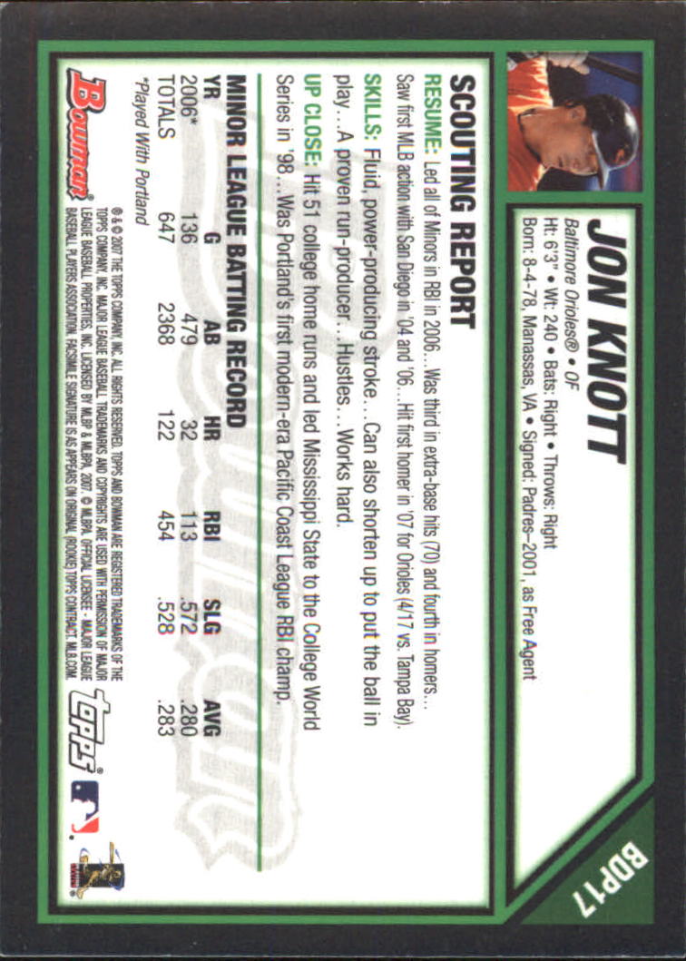 2007 Bowman Draft Baseball Part 2 Main Set (Paper) Parallel Cards - Picture 228 of 273