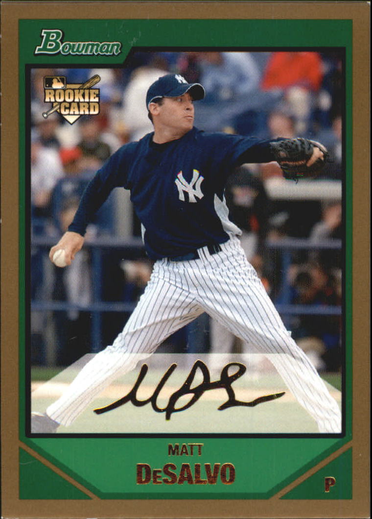 2007 Bowman Draft Baseball Part 2 Main Set (Paper) Parallel Cards - Picture 233 of 273