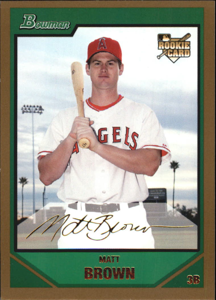 2007 Bowman Draft Baseball Part 2 Main Set (Paper) Parallel Cards - Picture 249 of 273