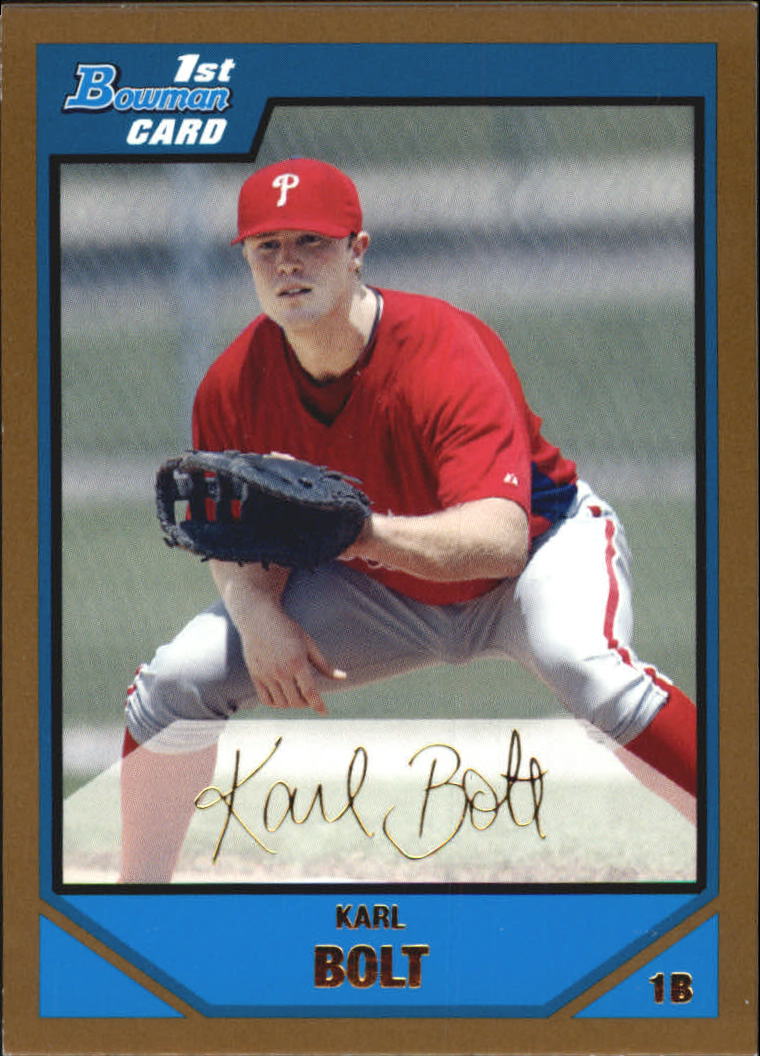 2007 Bowman Draft Baseball Part 2 Main Set (Paper) Parallel Cards - Picture 14 of 273