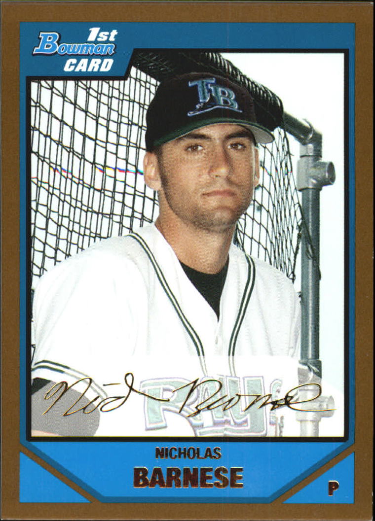 2007 Bowman Draft Baseball Part 2 Main Set (Paper) Parallel Cards - Picture 33 of 273