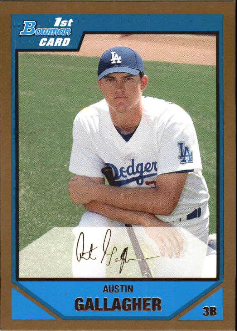 2007 Bowman Draft Baseball Part 2 Main Set (Paper) Parallel Cards - Picture 49 of 273