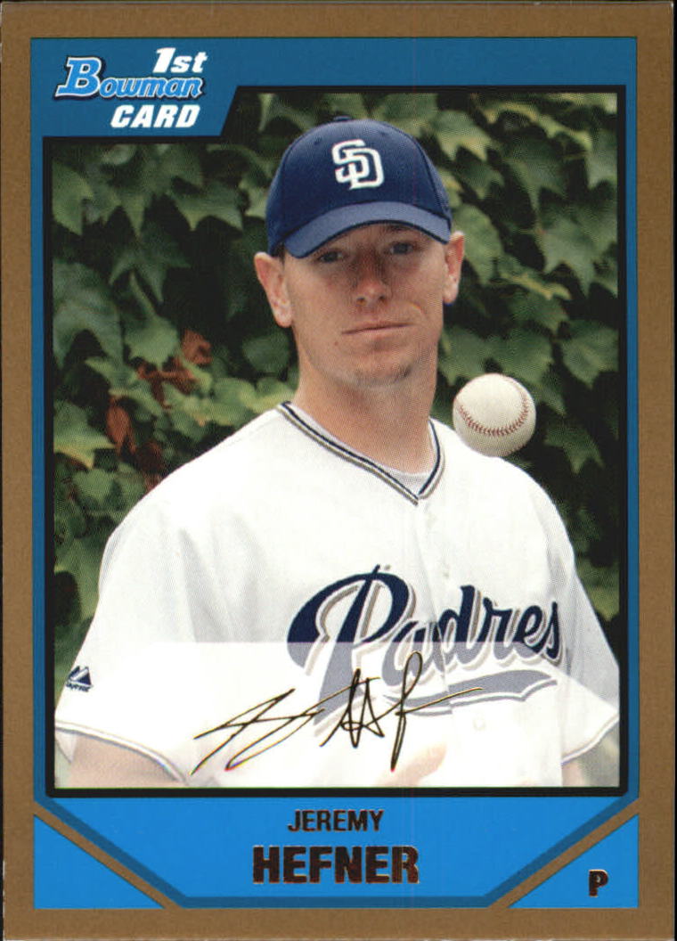 2007 Bowman Draft Baseball Part 2 Main Set (Paper) Parallel Cards - Picture 78 of 273