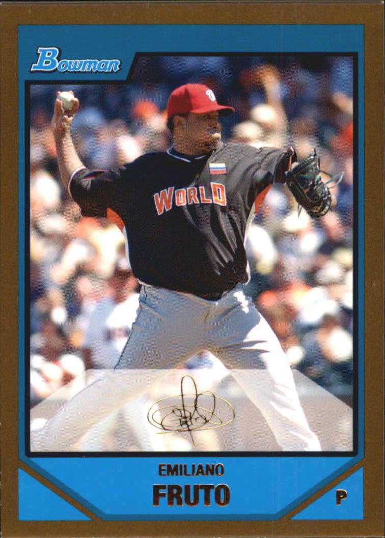 2007 Bowman Draft Baseball Part 2 Main Set (Paper) Parallel Cards - Picture 129 of 273