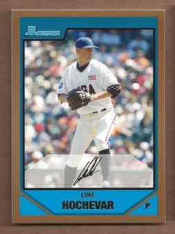 2007 Bowman Draft Baseball Part 2 Main Set (Paper) Parallel Cards - Picture 137 of 273
