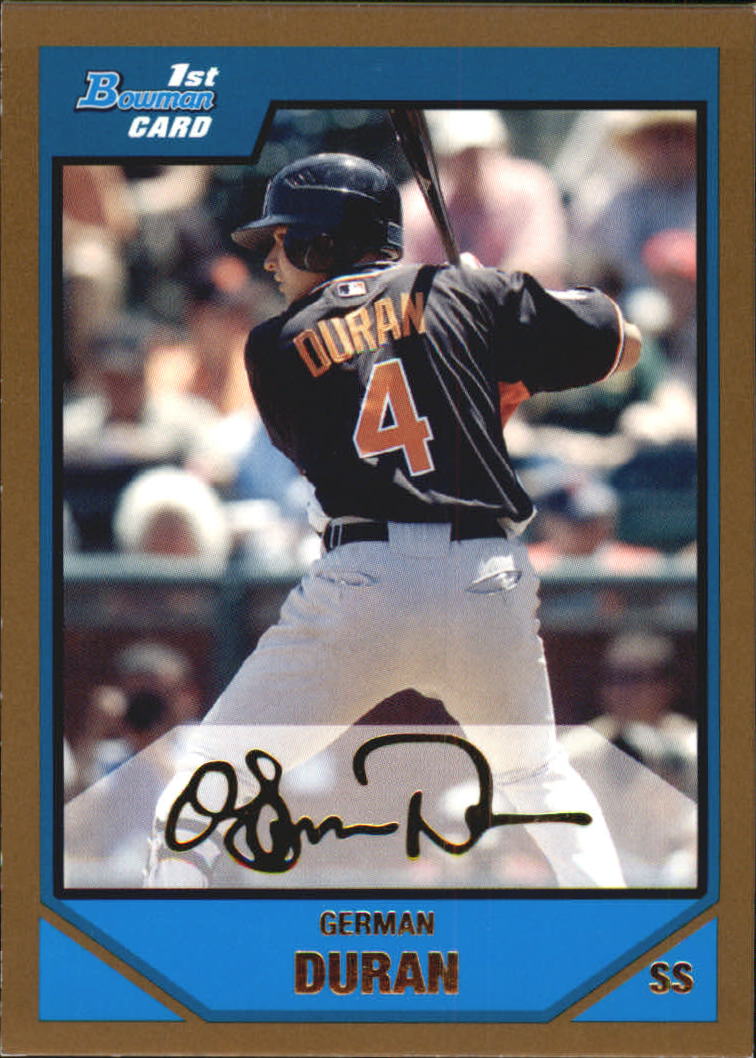 2007 Bowman Draft Baseball Part 2 Main Set (Paper) Parallel Cards - Picture 160 of 273