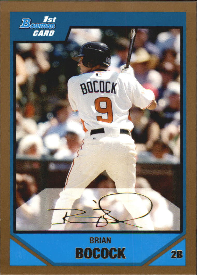 2007 Bowman Draft Baseball Part 2 Main Set (Paper) Parallel Cards - Picture 166 of 273