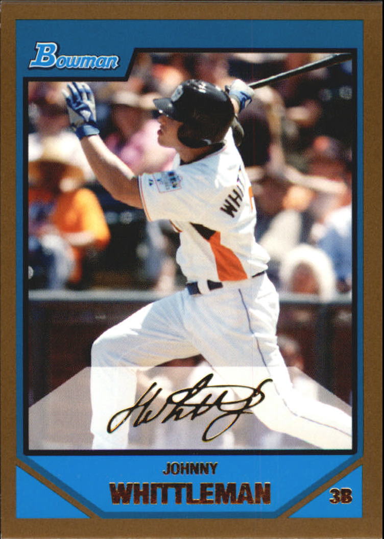 2007 Bowman Draft Baseball Part 2 Main Set (Paper) Parallel Cards - Picture 182 of 273