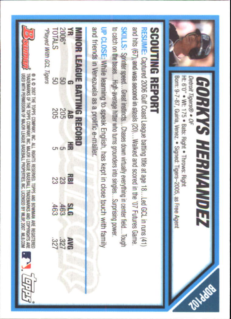 2007 Bowman Draft Baseball Part 2 Main Set (Paper) Parallel Cards - Picture 185 of 273