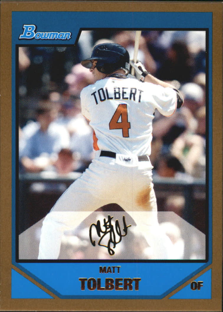 2007 Bowman Draft Baseball Part 2 Main Set (Paper) Parallel Cards - Picture 188 of 273