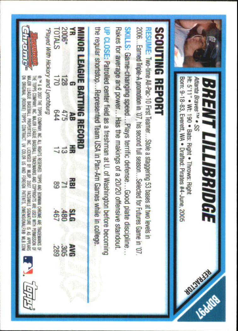 2007 Bowman Chrome Draft Baseball - Picture 348 of 360