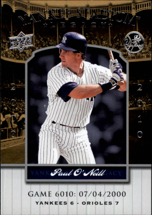 2008 Upper Deck Yankee Stadium Legacy Collection Baseball Card Pick 5107-6741 - Picture 207 of 382