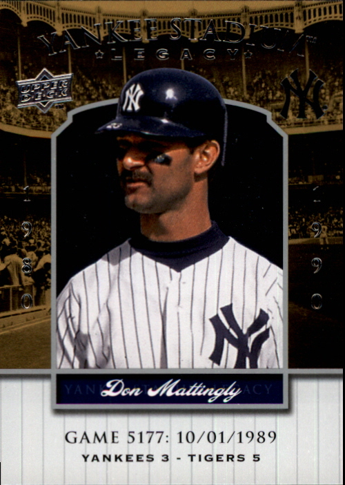 2008 Upper Deck Yankee Stadium Legacy Collection Baseball Card Pick 5107-6741 - Picture 2 of 382